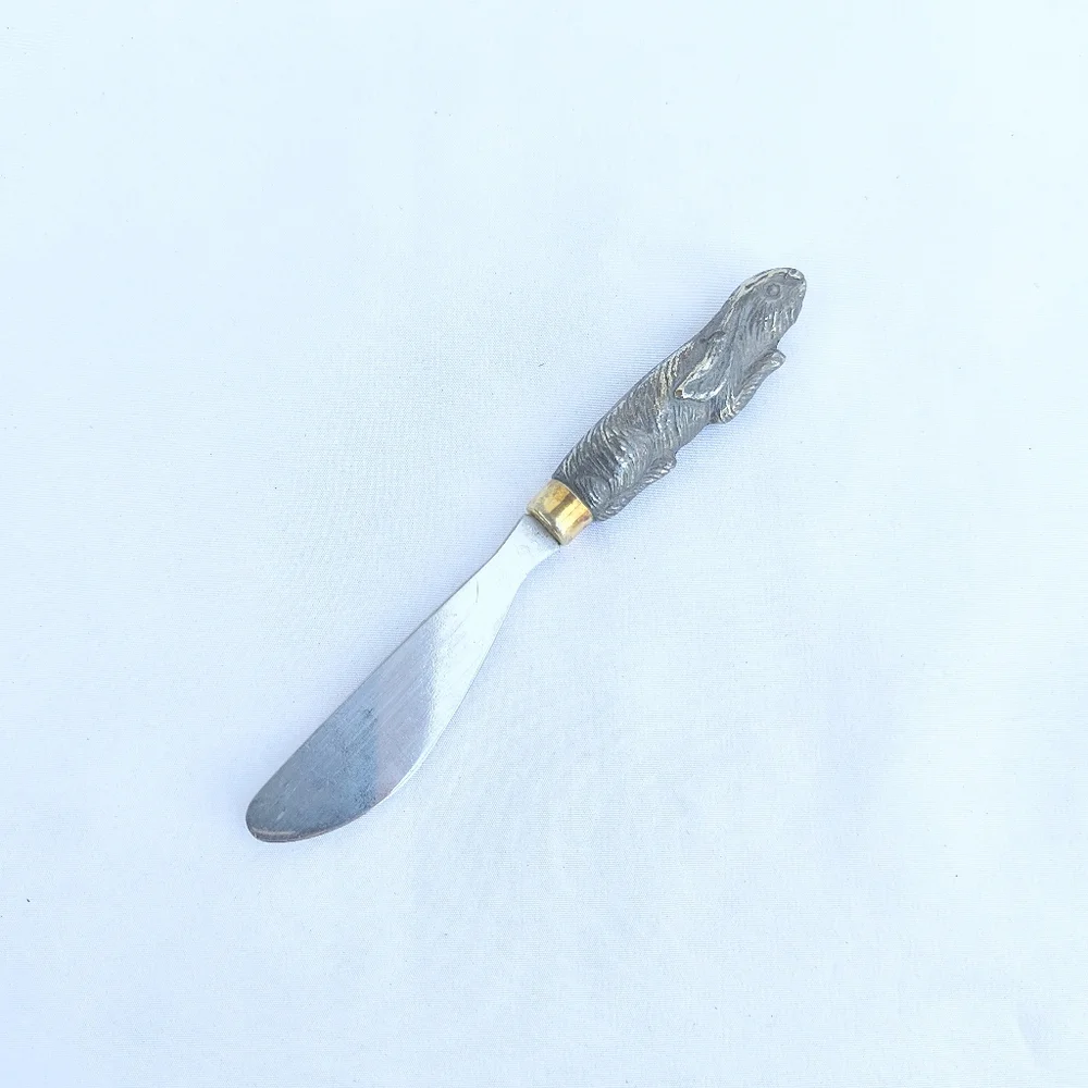 ARTHUR COURT DESIGNS | Rabbit Spreader Stainless Steel Knife